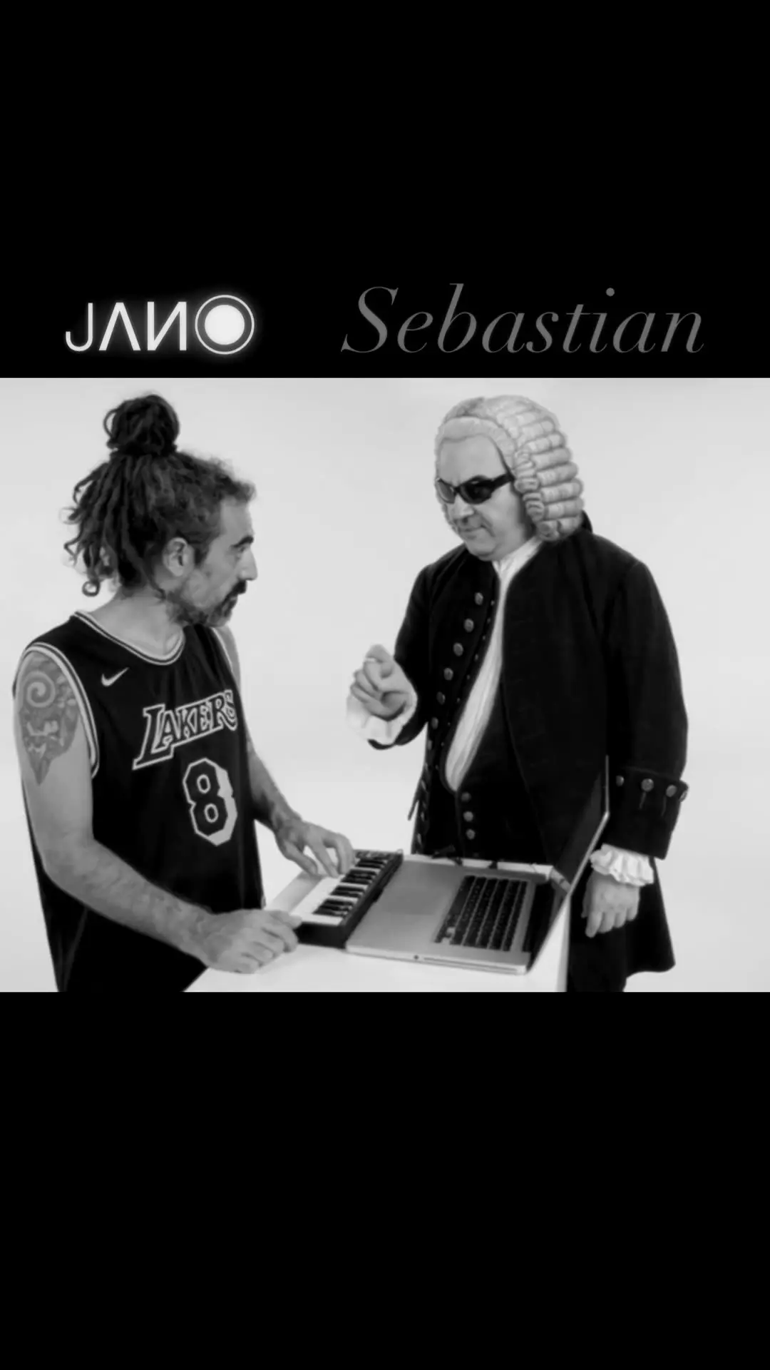 JANO with Johann Sebastian Bach, Bach turned into tekno